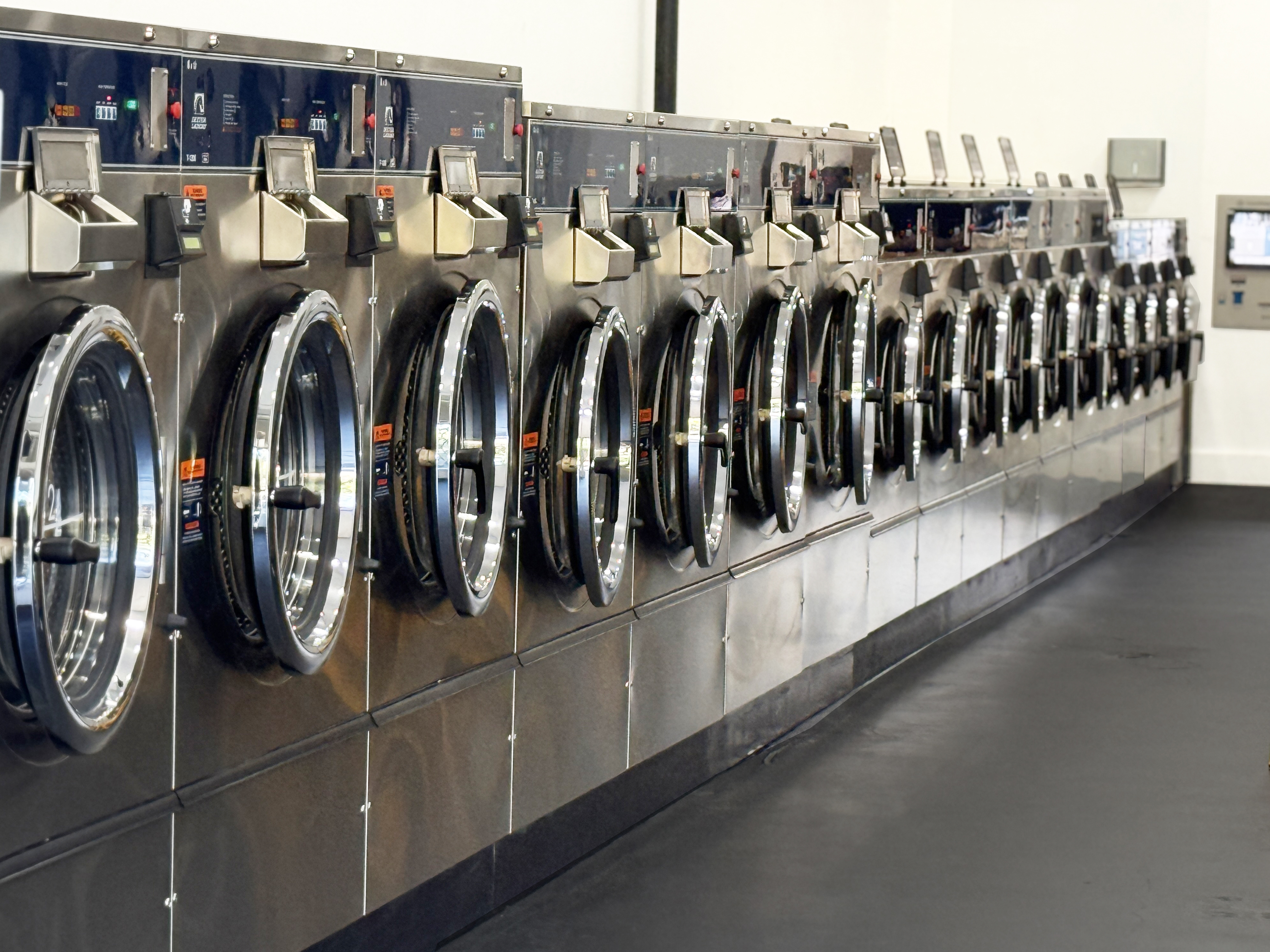 Mountain View laundromat interior